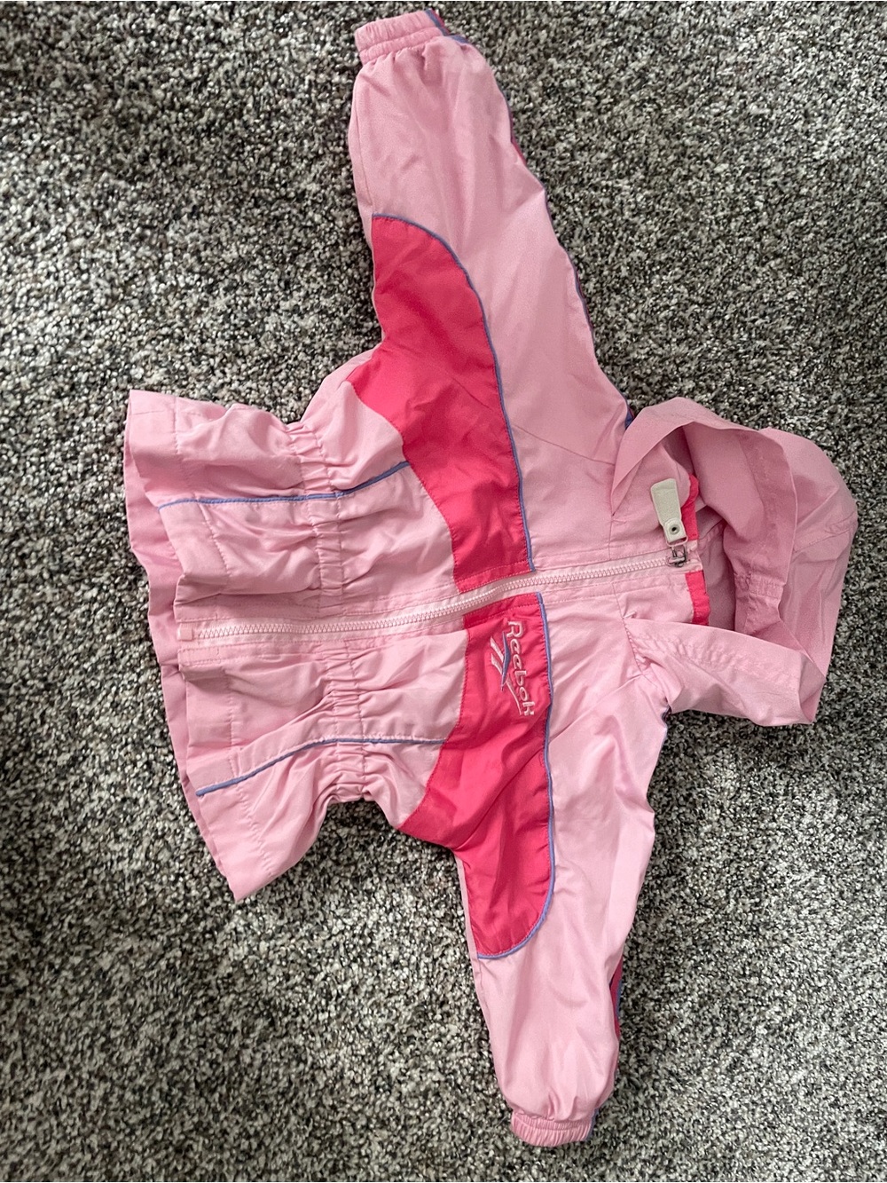 Vintage Reebok Kids Fleece Lined Track Suit